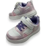 Fashion Dívčí fialové tenisky na suchý zip Barva: Fialová, Velikost: 31