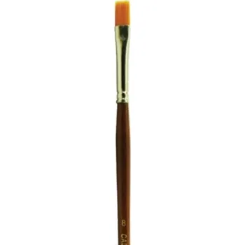 Umělecký štětec Plochý štětec Cadence 983 Flat a Long Brush - vel. 8
