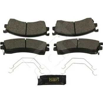 Brzdová destička Sada brzdových destiček, kotoučová brzda HART 252 330