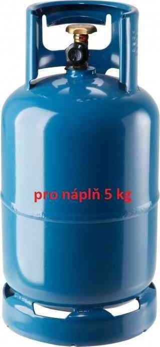 Vítkovice Milmet Tlaková láhev na Propan - butan 5 kg MINI NOVÁ lahev O5 bez náplně