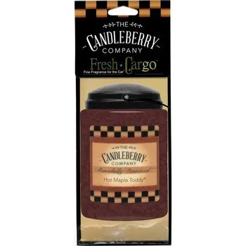 Vůně do auta Candleberry Candle Candleberry Vůně do auta Hot Maple Toddy, 1 kus