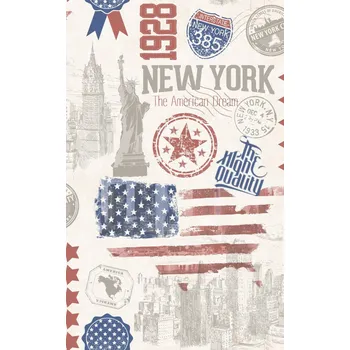 Tapeta DOPRODEJ Samolepící tapeta / folie Brooklyn 200-3235 D-C-Fix, šíře 45cm