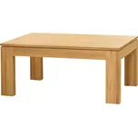 STIMA Konferenční stůl DM 016 CLASSIC dub masiv ROZMĚR: (š/h/v) 110 x 70 x 55 cm s poličkou
