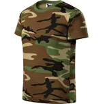 MALFINI® Camouflage Tričko dětské Velikost: 122 cm/6 let, Barva: camouflage brown