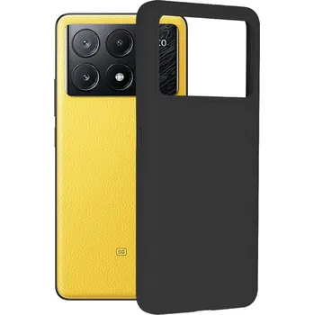 Pouzdro na mobilní telefon Kryt Essential Xiaomi Poco X6 Pro 5G černý (obal neboli pouzdro na Xiaomi Poco X6 Pro 5G)