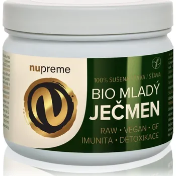 Přírodní produkt Nupreme Mladý ječmen BIO prášek 200 g