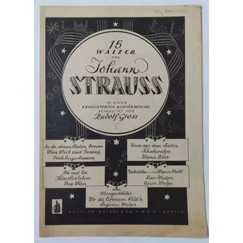 Johann Strauss - 15 Walzer díl 5