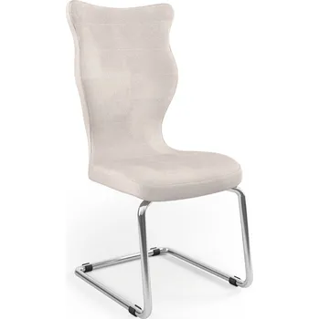 Entelo Židle konferenční NERO , chromovaná Letto 03 velikost 7