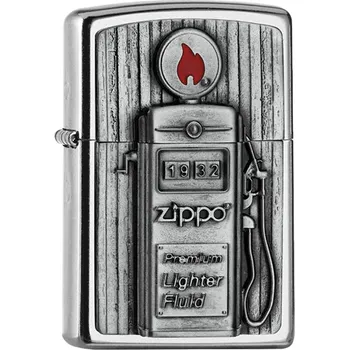 Zapalovač 25540 Gas Pump Emblem 3D