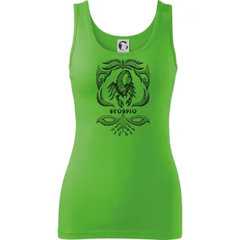 Dámské tričko Scorpio - vintage - Dámské tílko - XS ( Apple Green )