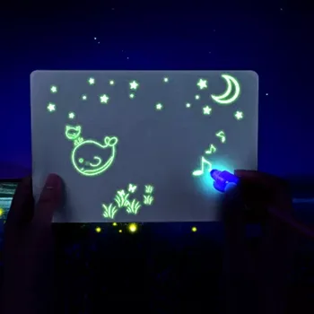 Magnetická kreslící tabulka Kreslící tabulka se světelným perem - tabulka A4