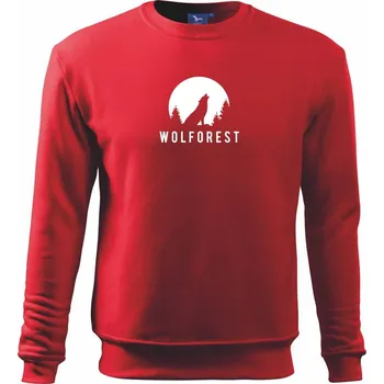 Wolforest - Mikina Essential dětská - 146 cm/10 let ( Červená )