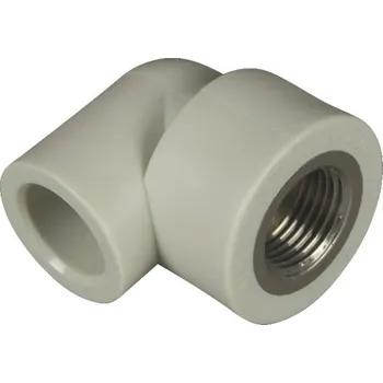 Instalatérský materiál PPR koleno s kovovým závitem vnitřním 20x1/2" 