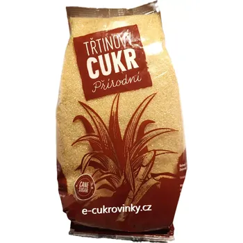 Cukr 100% Přírodní Třtinový cukr 1 kg (Cukr krystal 100% přírodní křtinový 1 kg)