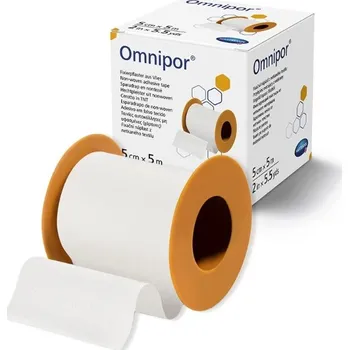 Náplast Hypoalergenní cívková náplast Omnipor, 5 m 5 cm