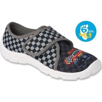 Chlapecké bačkory Befado chlapecké bačkory s autem 974Y540 velikost 34