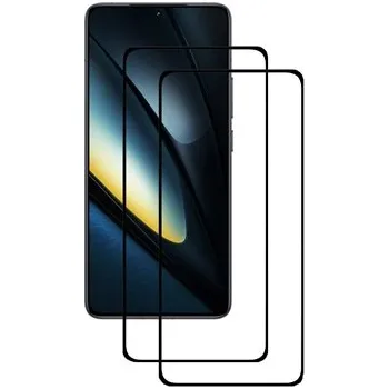 CELLFISH DUO 5D tvrzené sklo pro POCO F6 Pro Full-Frame černé 2ksSLEVA 100% na lens