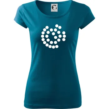 Dámské tričko SpaceX Super Heavy Raptor 2 - Dámské triko Pure - S ( Petrolejová )