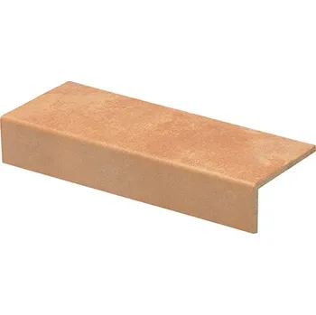 Dlažba Ströher Keraplatte Cavar 542/4832 passione tvarovka (okapnice), hnědá, 29,4 x 11,5 x 5,2 x 0,8 cm