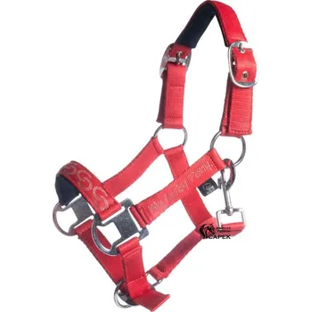 Ohlávka HKM -AYMEE- - Růžová (do červena) - Shetty