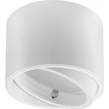 Stropní svítidlo ISUMI s nastavitelným úhlem, hliník, 130x100, IP20, kruhové, bílé