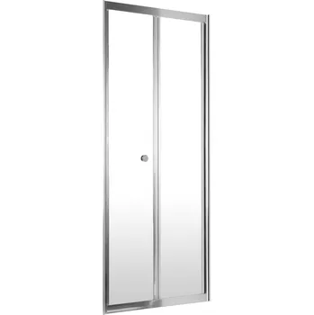 Sprchové dveře Deante Jasmin Plus sprchové dveře 80 cm skládací chrom lesk/průhledné sklo KTJ022D