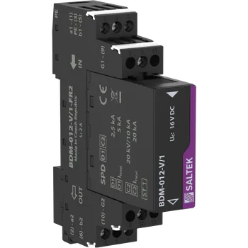 Přepěťová ochrana SALTEK Modul BDM-012-V/1-FR2 s přepěťovou ochranou 12V DC, max 2A, výměnný A06398