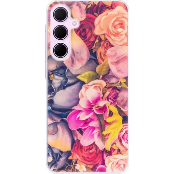 Pouzdro na mobilní telefon Odolné silikonové pouzdro iSaprio - Beauty Flowers - Samsung Galaxy A55 5G