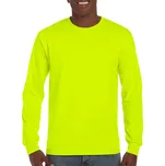 Gildan Ultra tričko s dlouhými rukávy Velikost: 2XL, Barva: fluorescenční žlutá