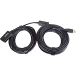 PremiumCord USB 2.0 repeater a prodlužovací kabel A/M-A/F 15m