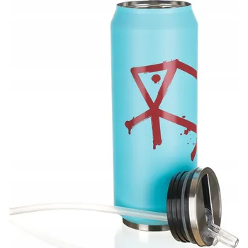 Termoska Termohrnek nerezová ocel 0,4 l kulatý modrý