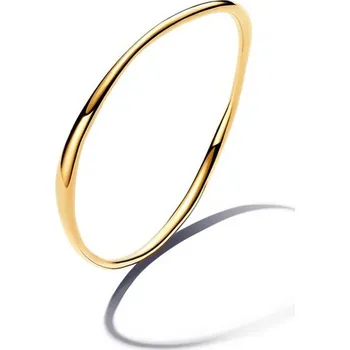 Náramek Pevný zlacený náramek PANDORA s organickým tvarem 1 563317C00-1