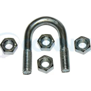 Třmínek na trubku 3", závit M 8, CAD, zinek, Friulsider