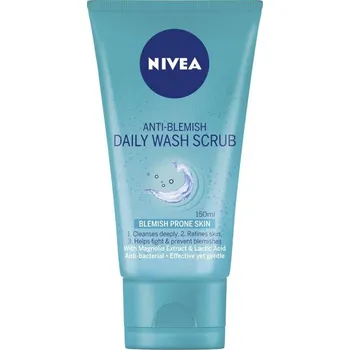 Nivea Anti-Blemish Daily Wash Scrub Hloubkově čistící gel, 150 ml