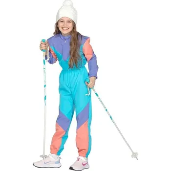 Karnevalový kostým Wilbers - Kostým lyžař z 80. let pro děti - 11-12 years