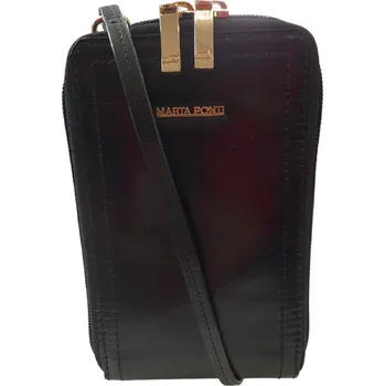 Kabelka Marta Ponti slim kožená kabelka černá 8106224 Preto