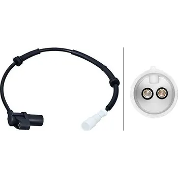 Přislušenství brzdového systému Snímač, počet otáček kol HELLA 6PU 358 218-401