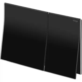 Viega Prevista ovládací deska Sklo / černá RAL9005 Visign for More 200 model 86201