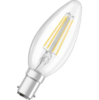 Žárovka LEDVANCE LED Star Classic B 40 Filament 4W 827 Clear B15d 4058075654532