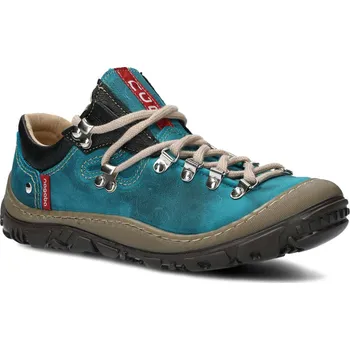 Dámská treková obuv Dámské trekové boty Nagaba N054 tyrkys (Dámské boty do přírody i do města)