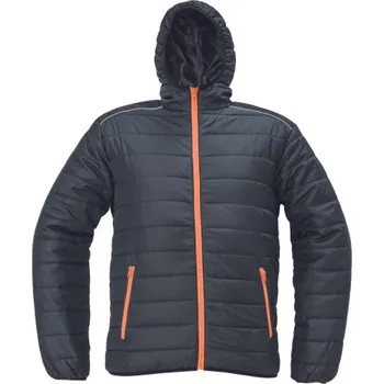 pracovní bunda CERVA Zateplená bunda MAX VIVO LIGHT Velikost: 2XL, Barva: černá-oranžová
