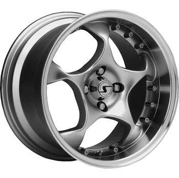 Alu kolo Schmidt Space vysoce lesklá stříbrná 9×16" 4×100 ET25