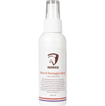 Kosmetika pro koně Horka Sprej na lesk Velikost: 500 ML, Materiál: Přírodní
