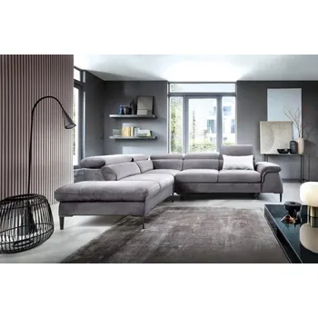 Sedací souprava ArtPS Rohová sedací souprava BLUES L | šedá Vogue 14 Provedení: levé