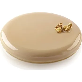 Forma na pečení SILIKOMART FORMA SILIKON bílá - DECOR ROUND 230 pr.122mm v.20mm 230ml