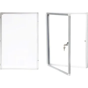 Vitrína vertikální vnitřní - 90 x 120 / magnetická lakovaná