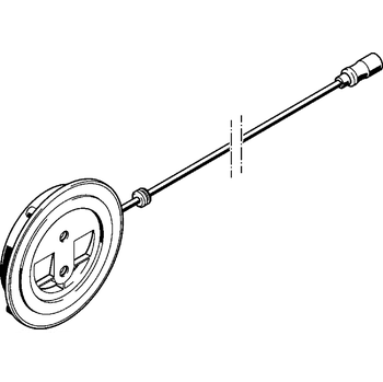 Splachovací tlačítko Viega Prevista sada náhradních dílů - model 858023