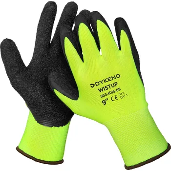 Pracovní rukavice Wistup všestranné pracovní rukavice máčené ve zvrásněném latexu 100 párů 10