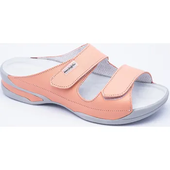 Dámská zdravotní obuv MEDISTYLE JUSTÝNA 3J-E18/1 pantofel oranžový, oranžová - 36