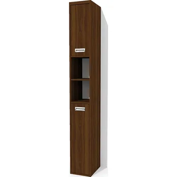 Šatní skříň Nabytekmorava Policová skříň SV 302 ke sklápěcí posteli barva lamina: ořech